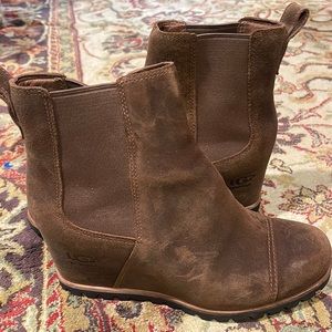 Ugh wedge booties
